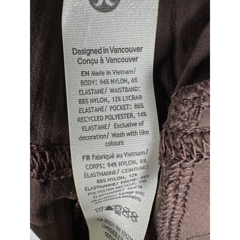 Lululemon Dance Studio Relaxed-Fit Mid-Rise Cargo Jogger Espresso Brown Small - Picture 6 of 9